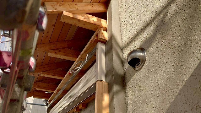 姫路市　左官を終えて美しく整った外壁